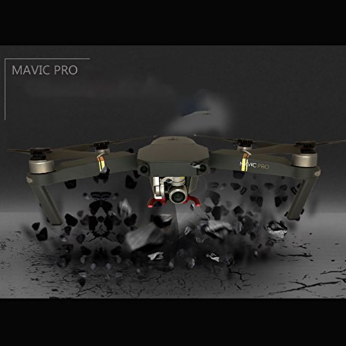 MoreToys Gimbal Board Guard Carbon Fiber Protective Plate Gimbal Protector for DJI Mavic Pro Quadcopter Drone