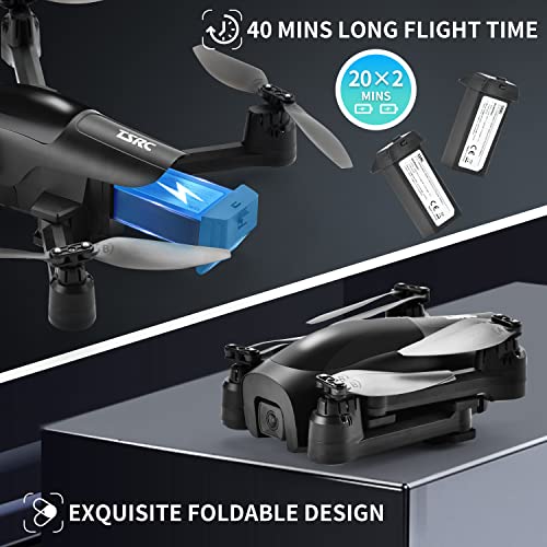 Foldable FPV Drone with 1080P Camera and 40 Mins Flight