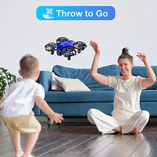 Drones for Kids, TUDELLO RC Mini Drone for Kids and Beginners, RC Quadcopter Indoor with Headless Mode, Small Helicopter with 3D Flip, Auto Hovering and 2 Batteries, Great Gift for Boys and Girls