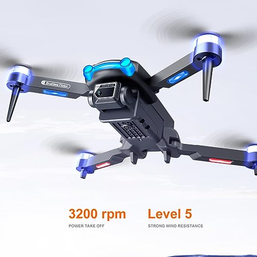 Foldable Drone with Brushless Motor - 4K HD Camera