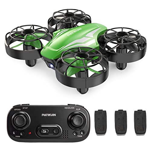Beginner Friendly Mini Drone, 3 Batteries, Headless Mode
