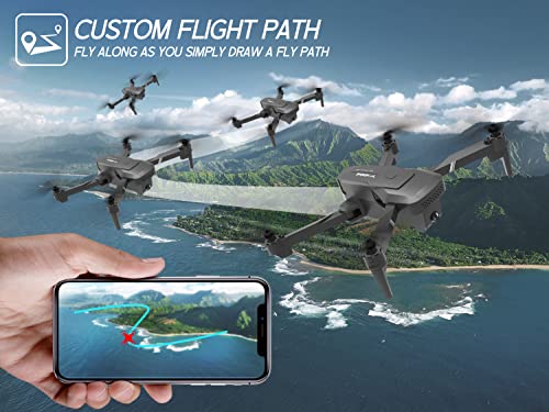 NEHEME Camera Drones: NH760 FPV Quadcopter, Foldable