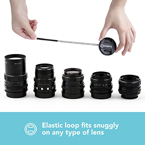 Camera Lens Cap Keeper Holder (3 Pack)