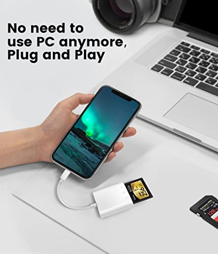 iPhone iPad Trail Game Camera SD Card Reader