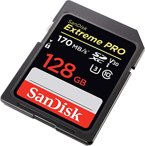 SanDisk 128GB PRO SDXC UHS-I Card - C10, U3, V30