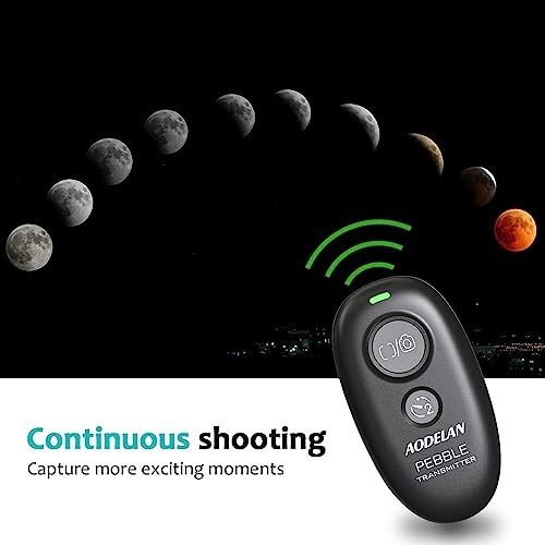 Camera Remote Control Wireless Shutter for Canon EOS RP, R6, ROS RP, Rebel T6, T7, T5, T3, SL2, 5D Mark II, 5d Mark iii, 5d Mark iv, 6D Mark II, 7d Mark ii, 7D Series, 5D Series; for Fujifilm X-T3