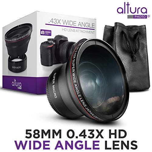 High Definition Wide Angle Lens for Canon DSLR Cameras