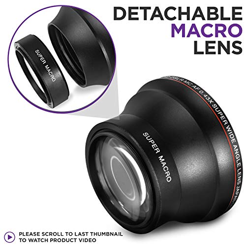 High Definition Wide Angle Lens for Canon DSLR Cameras
