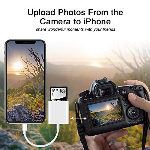 Plug and Play iPhone iPad Camera Memory Card Reader