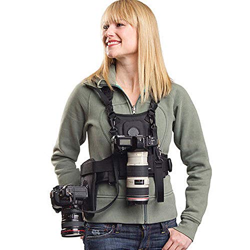 Dual Camera Holster Strap for Canon Nikon