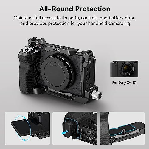 Compact Camera Cage Kit: SmallRig ZV-E1 with Accessories