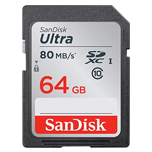 SanDisk Ultra 64GB Class 10 SDXC UHS-I Memory Card