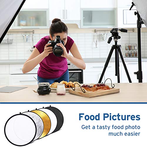 Etekcity 24" 5-in-1 Light Reflectors for Personal Taste