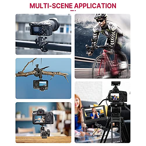 Universal Camera Clamp with 360° Ballhead for DSLR