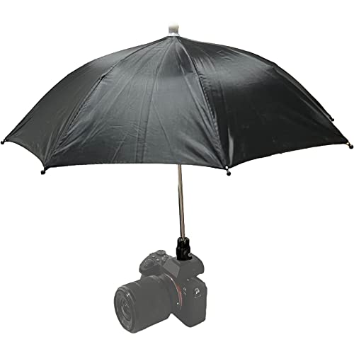 Hot Shoe Umbrella/Sunshade, Protects Camera from Rain, Bird Droppings, Sunlight, Snow, Camera Umbrella, Waterproof Camera Accessory