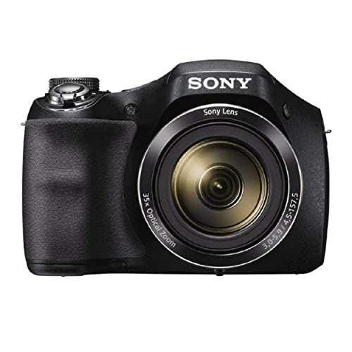 Sony Cyber-shot DSC-H300 20.1 MP Black Camera