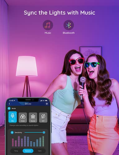 Smart color-changing music sync light bulbs work with Alexa