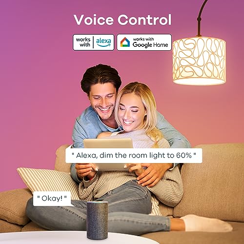Linkind Smart Light Bulbs for Alexa & Google Home