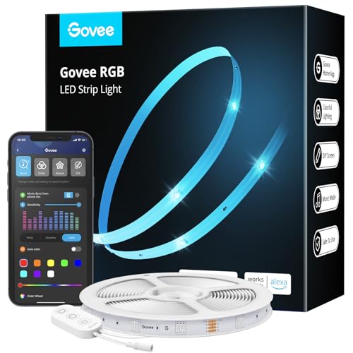 Smart WiFi LED Strip Lights with Music Sync