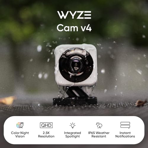 Wyze Cam v4: 2K Smart Home Security Camera