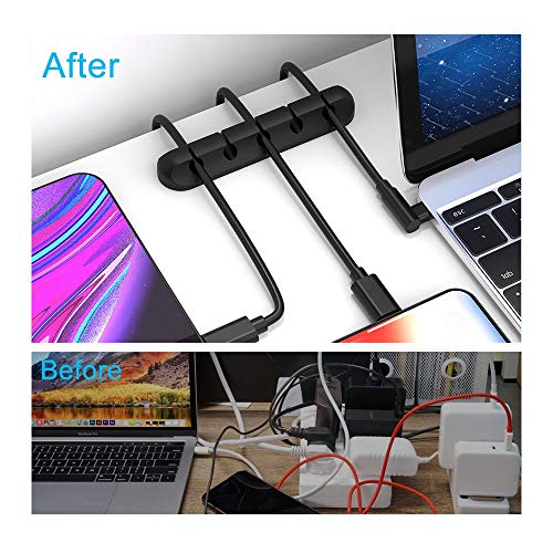 INCHOR Cord Organizer for Car, Home, Office (2-Pack)
