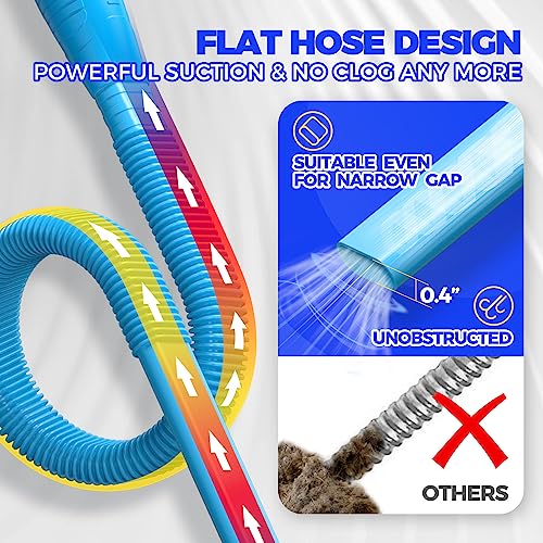 Holikme Dryer Vent Cleaner Kit with Vacuum Brush