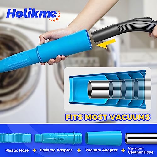 Holikme Dryer Vent Cleaner Kit with Vacuum Brush