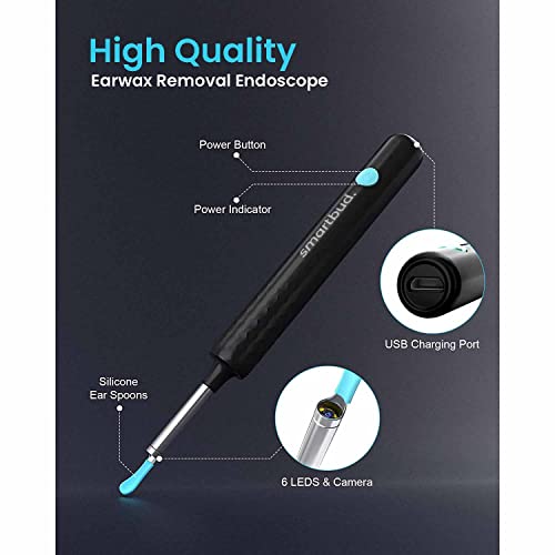 Smartbud™ Ear Wax Removal Tool with Camera - 1920P
