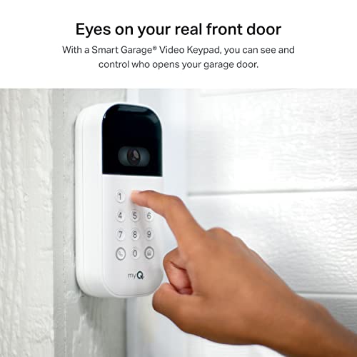 Smart Garage Door Keypad with Video Camera & App