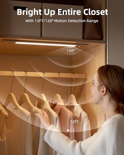 EZVALO Motion Sensor Cabinet Light with 48LEDs