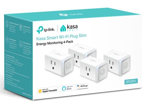 Apple HomeKit Supported Smart Plug, Pack of 4