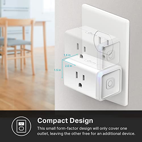 Apple HomeKit Supported Smart Plug, Pack of 4