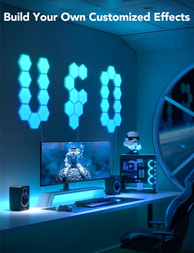 Govee Hexa RGBIC Hexagon Light Panels, Smart Music Sync