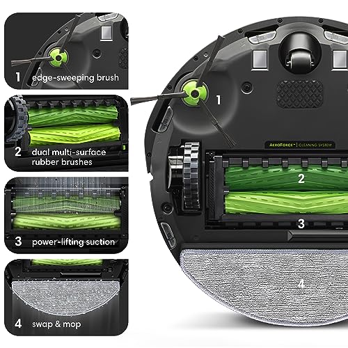 iRobot Roomba i5+ Self-Emptying Robot Vacuum & Mop