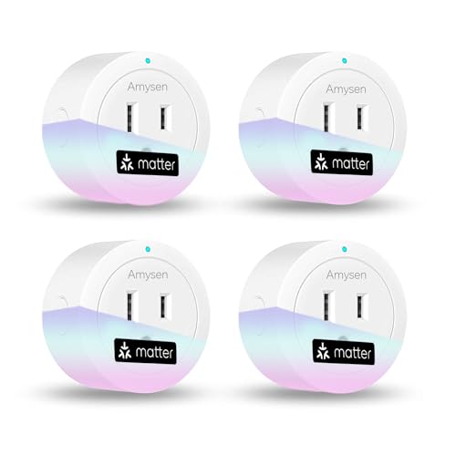 Smart plug compatible with Alexa, Apple Home, Siri