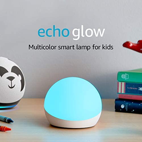 Echo Glow: Multicolor smart lamp compatible with Alexa device