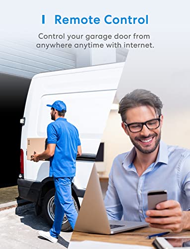 meross Smart Garage Door Opener Remote - Wide Compatibility