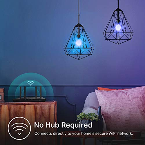 Kasa Smart Color Changing WiFi Light Bulbs (4 Pack)