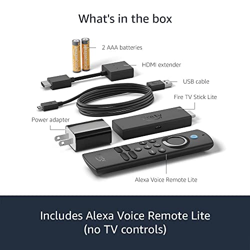 Amazon Fire TV Stick Lite with Alexa Voice Remote
