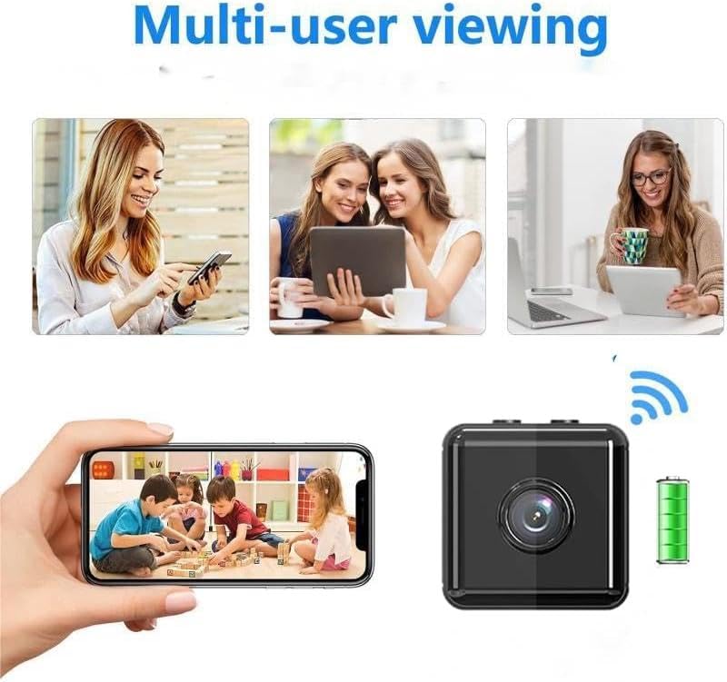 Smart WiFi Security Camera for Home, Indoor & Outdoor