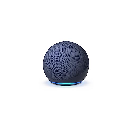 Echo Dot 2022 | Vibrant Sound, Alexa | Deep Blue
