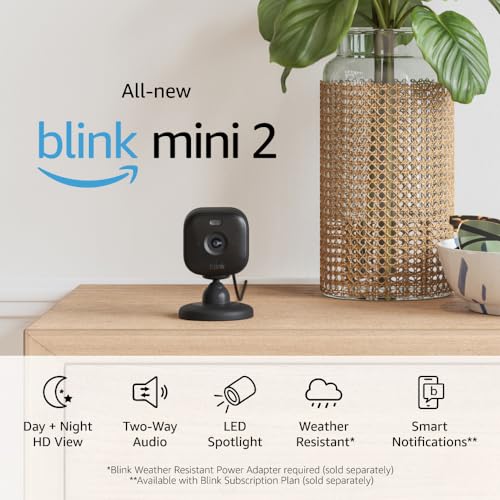 Blink Mini 2: Color Night View Security Camera
