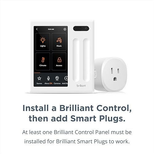 Smart Plug for Brilliant Home Automation Control