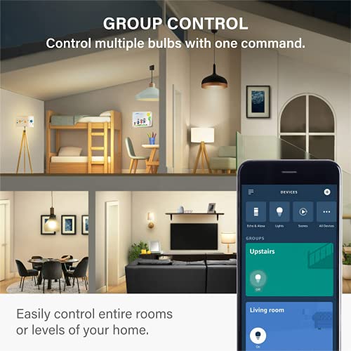 Smart Warm Light Bulb compatible with Alexa devices