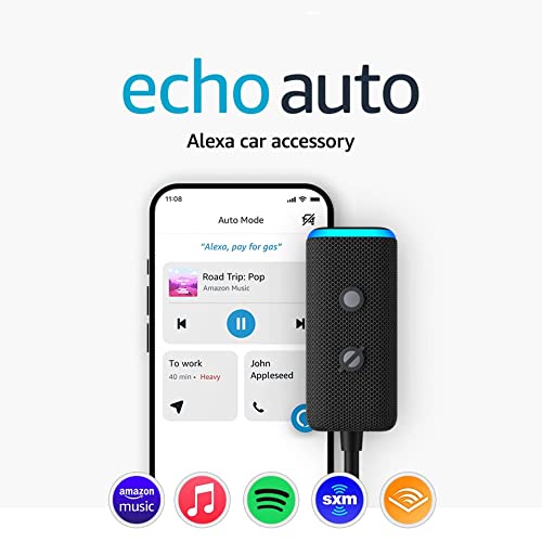 Echo Auto 2nd Gen: Add Alexa to Your Car