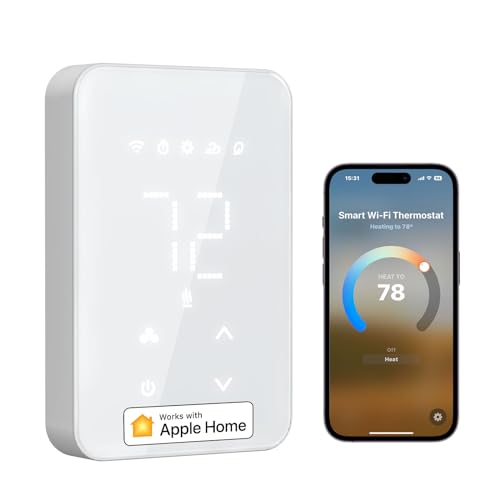 meross Smart Thermostat for Electric Heaters with Voice Control