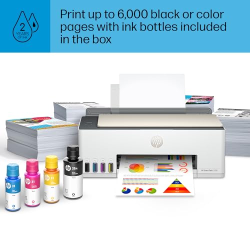 HP Smart-Tank 5000 Wireless All-in-One Ink-Tank Printer