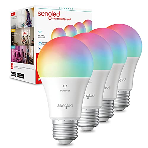 Sengled WiFi Color Changing Smart Lights, 4-Pack