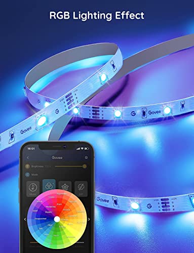 Govee Smart WiFi LED Strip Lights, 50ft RGB