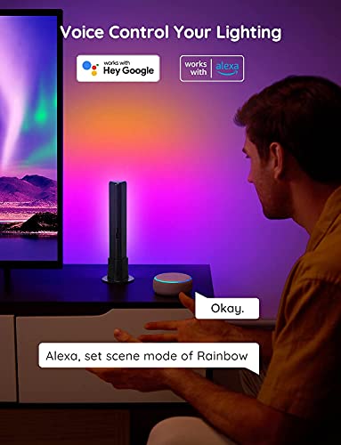 Smart LED Light Bars with Alexa and Google